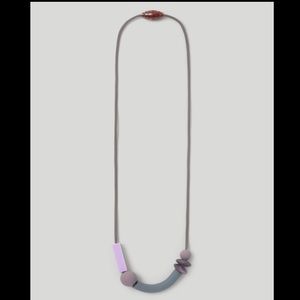 January moon balance teething necklace and bracelet set